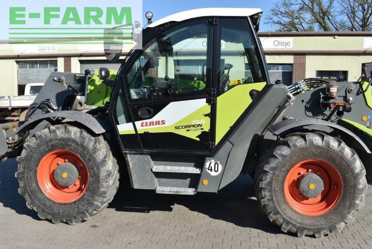 Teleskoplader typu CLAAS scorpion 756 vp plus, Gebrauchtmaschine v G?ÓWCZYCE (Obrázok 15)