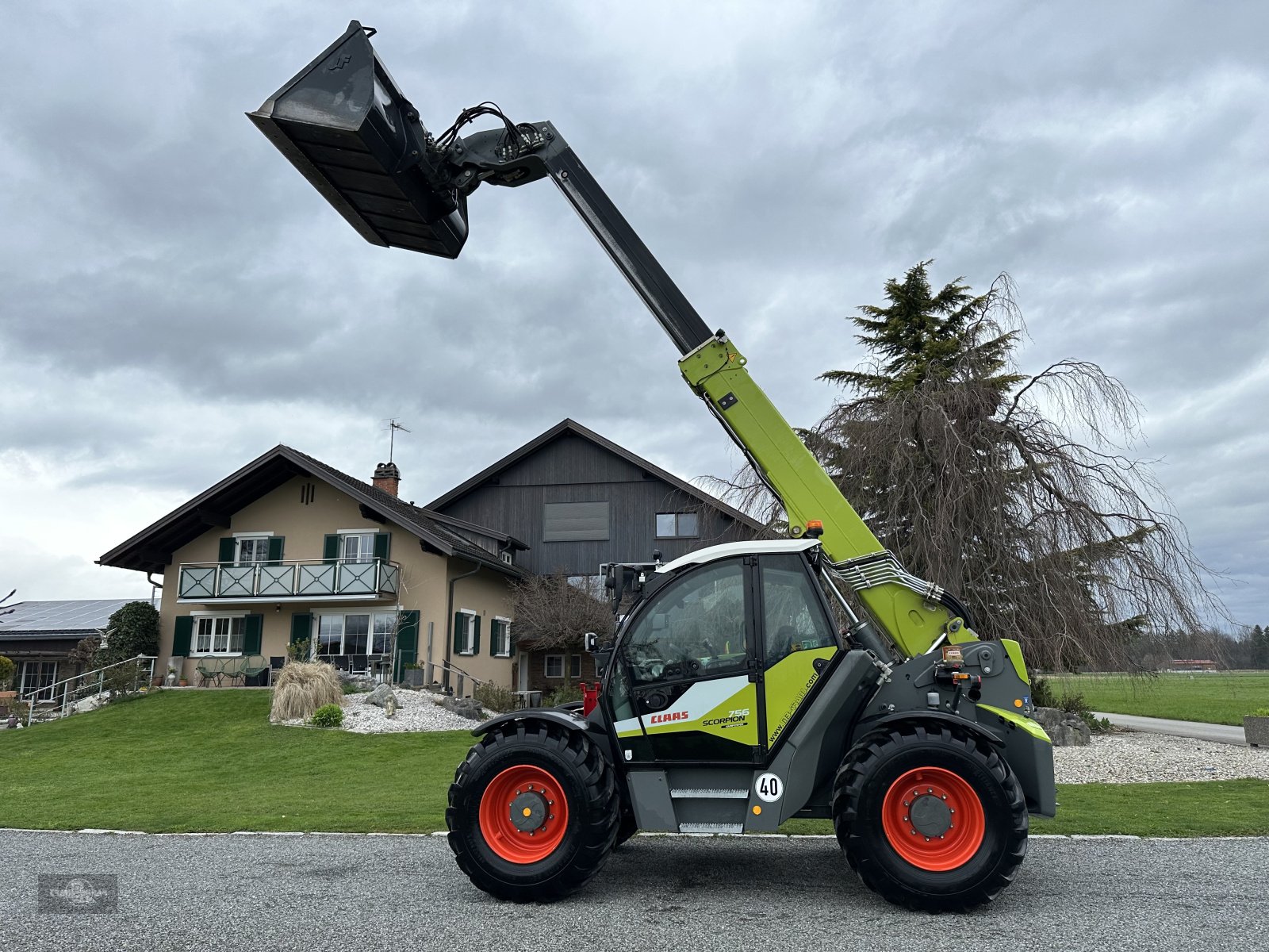 Teleskoplader tip CLAAS Scorpion 756 VP wie neu! CLAAS Garantie bis 2026, Gebrauchtmaschine in Rankweil (Poză 4)