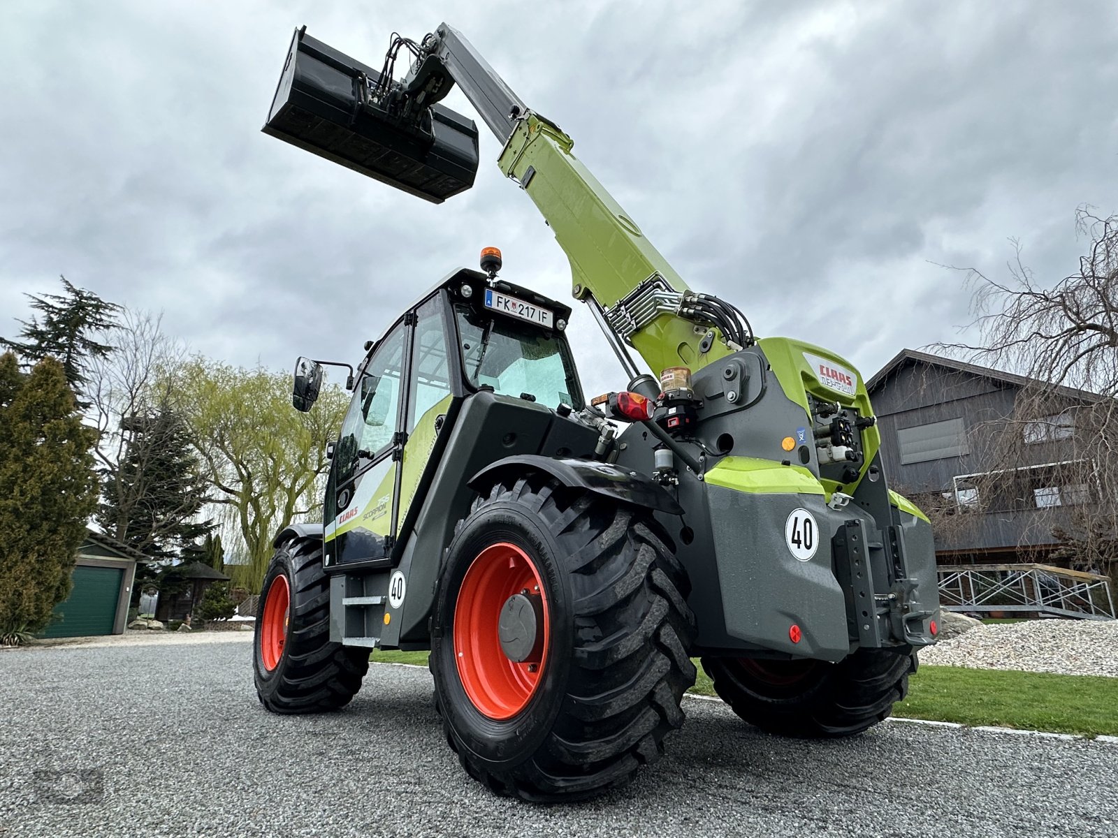 Teleskoplader του τύπου CLAAS Scorpion 756 VP wie neu! CLAAS Garantie bis 2026, Gebrauchtmaschine σε Rankweil (Φωτογραφία 5)