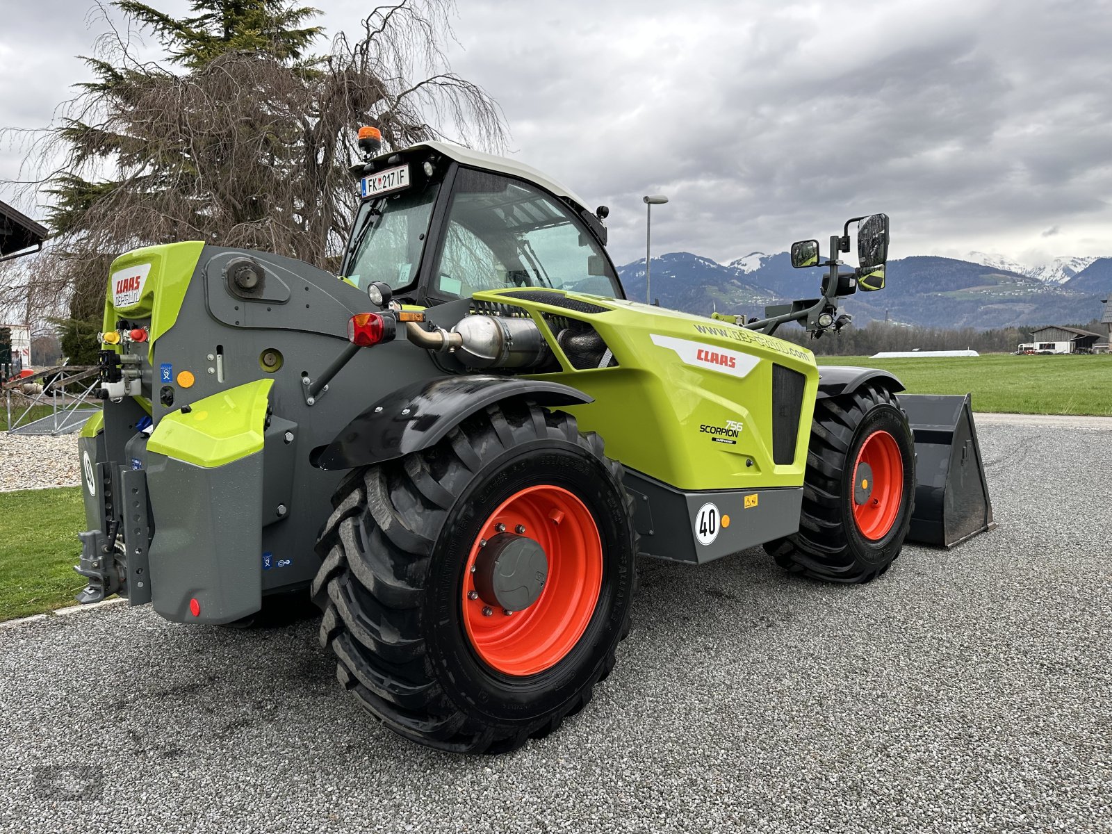 Teleskoplader of the type CLAAS Scorpion 756 VP wie neu! CLAAS Garantie bis 2026, Gebrauchtmaschine in Rankweil (Picture 7)