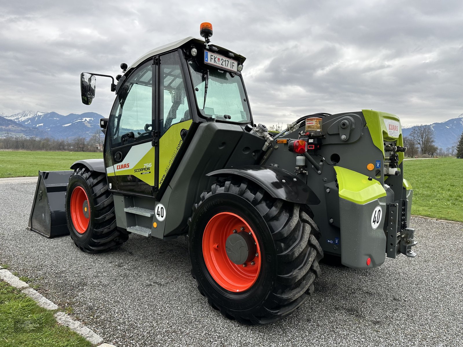 Teleskoplader of the type CLAAS Scorpion 756 VP wie neu! CLAAS Garantie bis 2026, Gebrauchtmaschine in Rankweil (Picture 8)