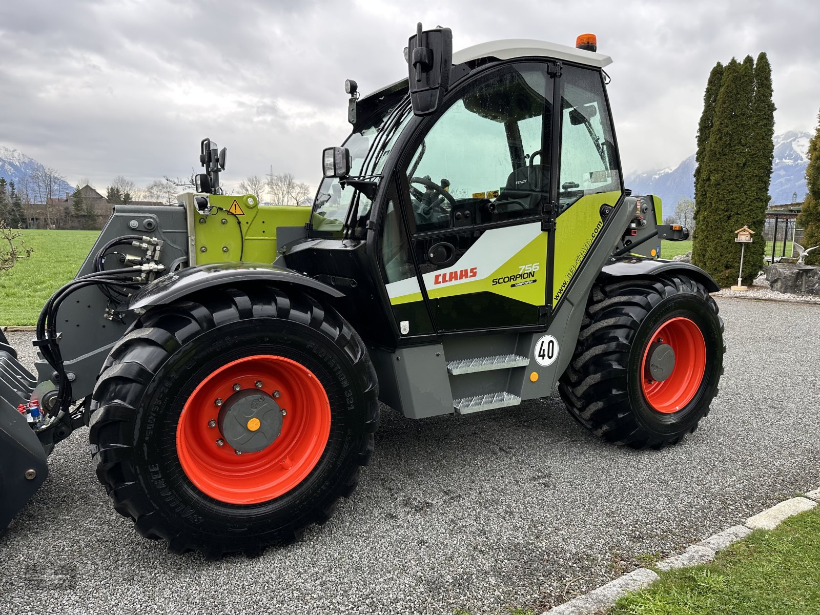 Teleskoplader tip CLAAS Scorpion 756 VP wie neu! CLAAS Garantie bis 2026, Gebrauchtmaschine in Rankweil (Poză 2)