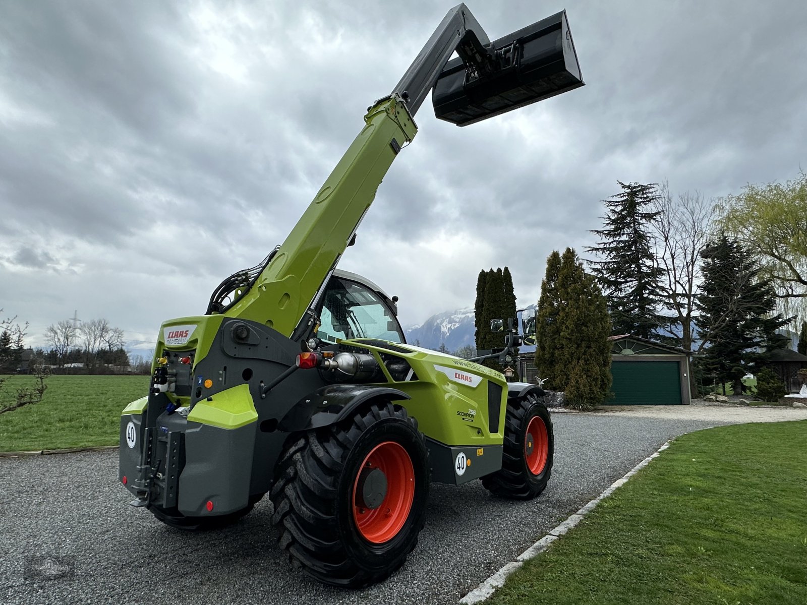 Teleskoplader of the type CLAAS Scorpion 756 VP wie neu! CLAAS Garantie bis 2026, Gebrauchtmaschine in Rankweil (Picture 12)