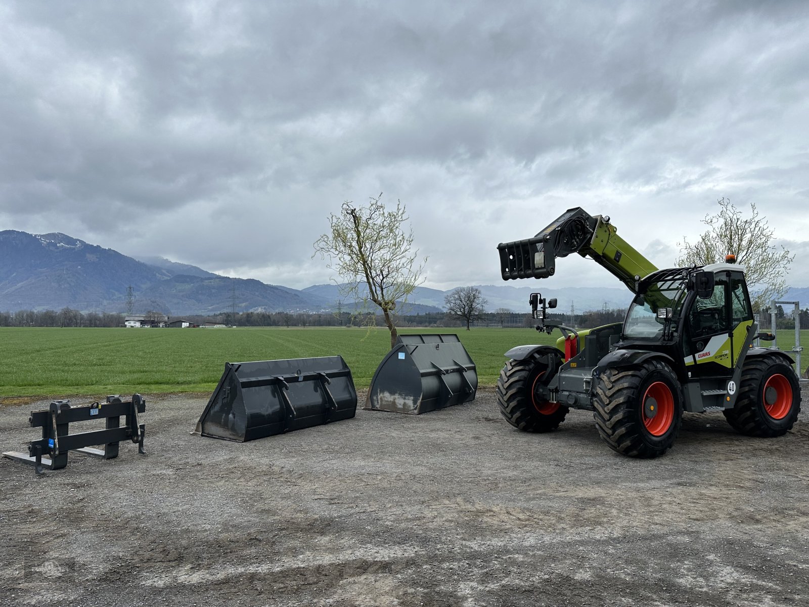 Teleskoplader of the type CLAAS Scorpion 756 VP wie neu! CLAAS Garantie bis 2026, Gebrauchtmaschine in Rankweil (Picture 24)