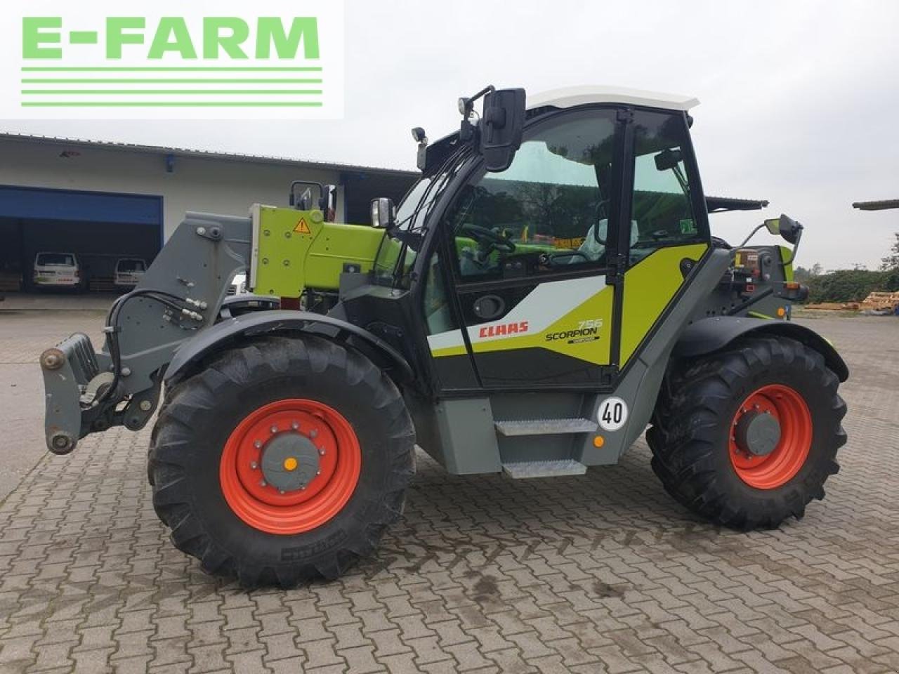 Teleskoplader del tipo CLAAS scorpion 756, Gebrauchtmaschine en NEUENDORF AM SPECK (Imagen 2)