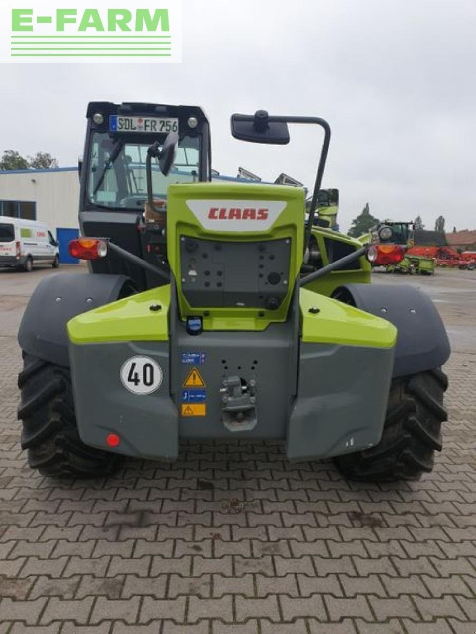 Teleskoplader del tipo CLAAS scorpion 756, Gebrauchtmaschine en NEUENDORF AM SPECK (Imagen 5)