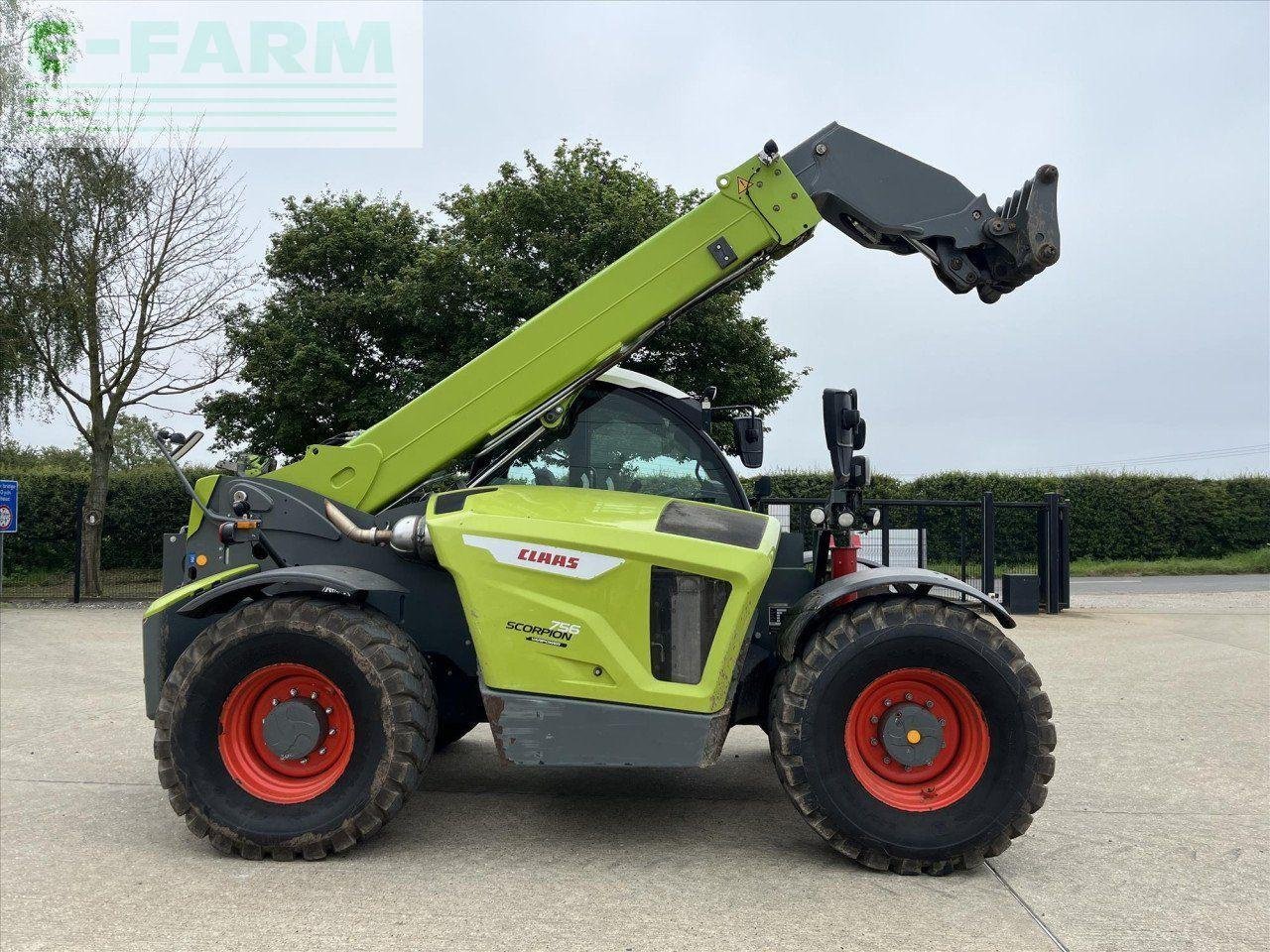 Teleskoplader del tipo CLAAS SCORPION 756, Gebrauchtmaschine en SUFFOLK (Imagen 4)