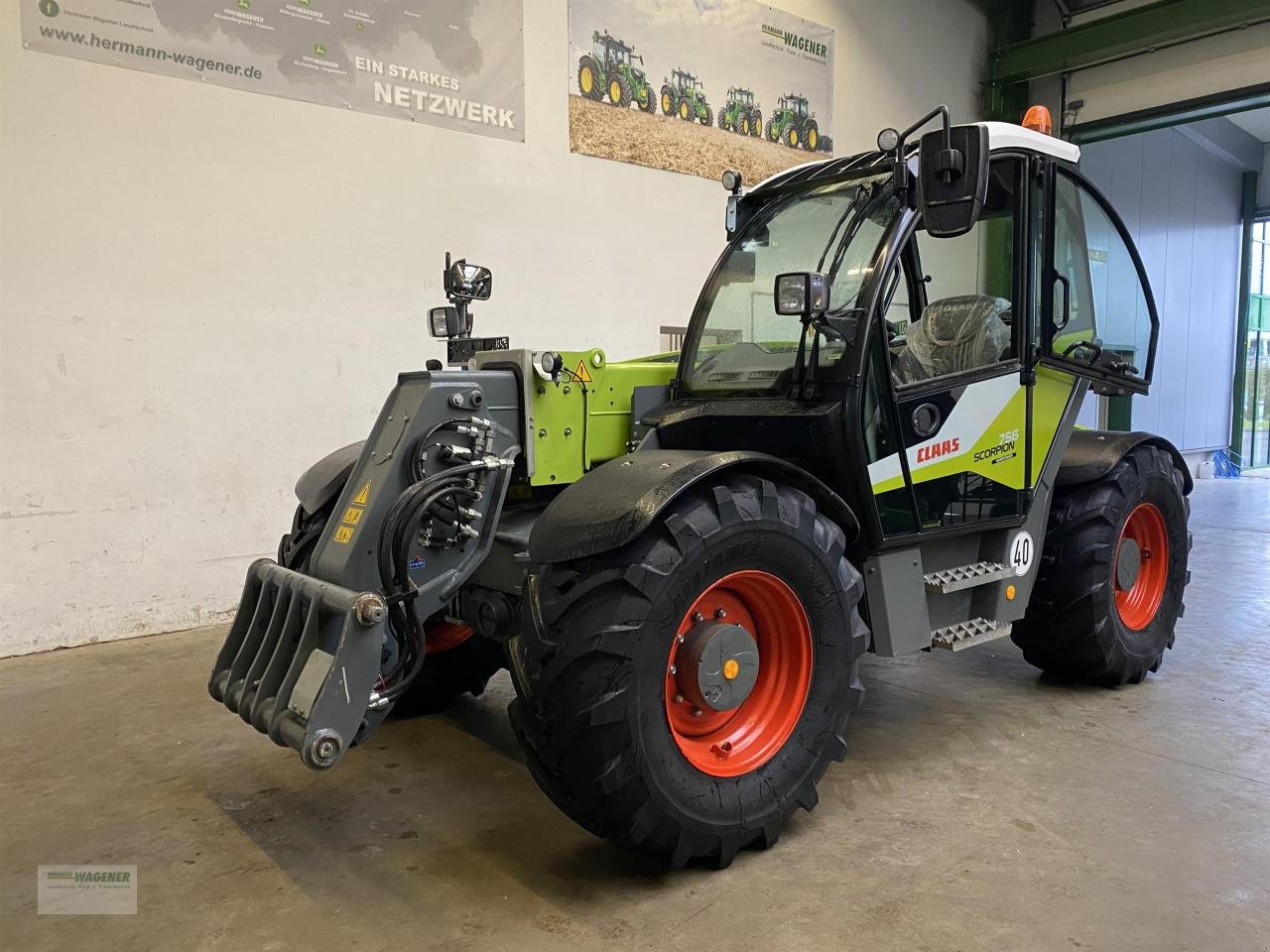 Teleskoplader typu CLAAS Scorpion 756, Gebrauchtmaschine v Bad Wildungen - Wega (Obrázek 1)