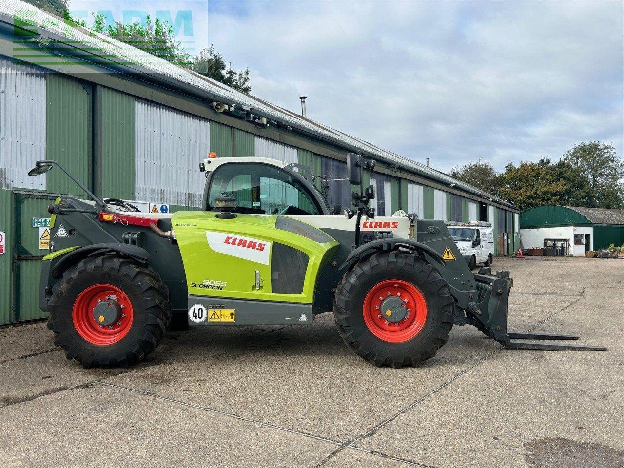 Teleskoplader типа CLAAS SCORPION 9055 VP 5.5, Gebrauchtmaschine в LUTON (Фотография 4)