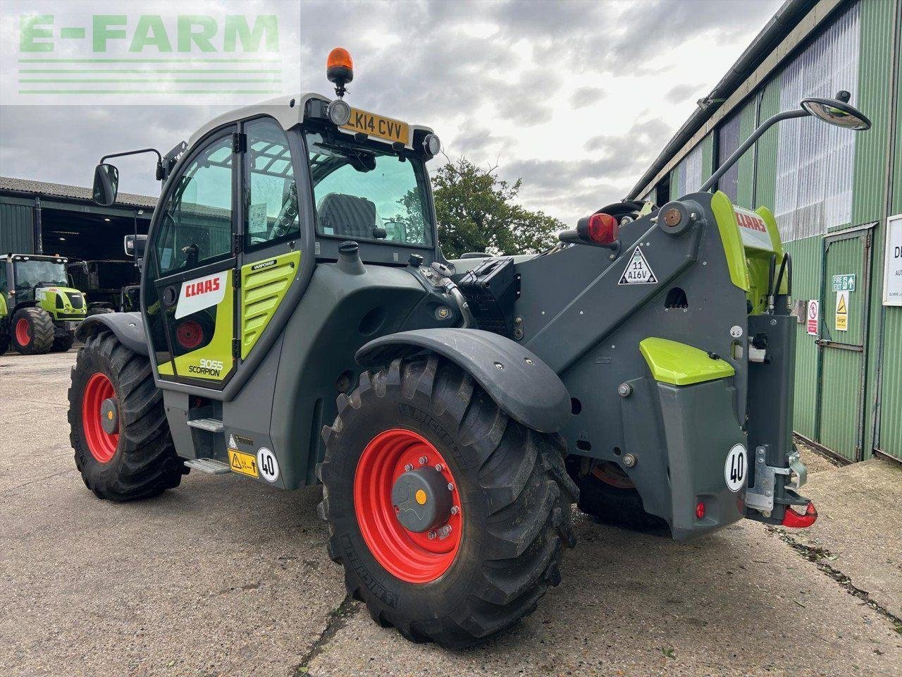 Teleskoplader типа CLAAS SCORPION 9055 VP 5.5, Gebrauchtmaschine в LUTON (Фотография 7)