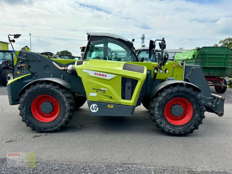 Teleskoplader типа CLAAS SCORPION 960 VARIPOWER PLUS, Klima, 40 km/h, Zentr, Gebrauchtmaschine в Molbergen (Фотография 7)