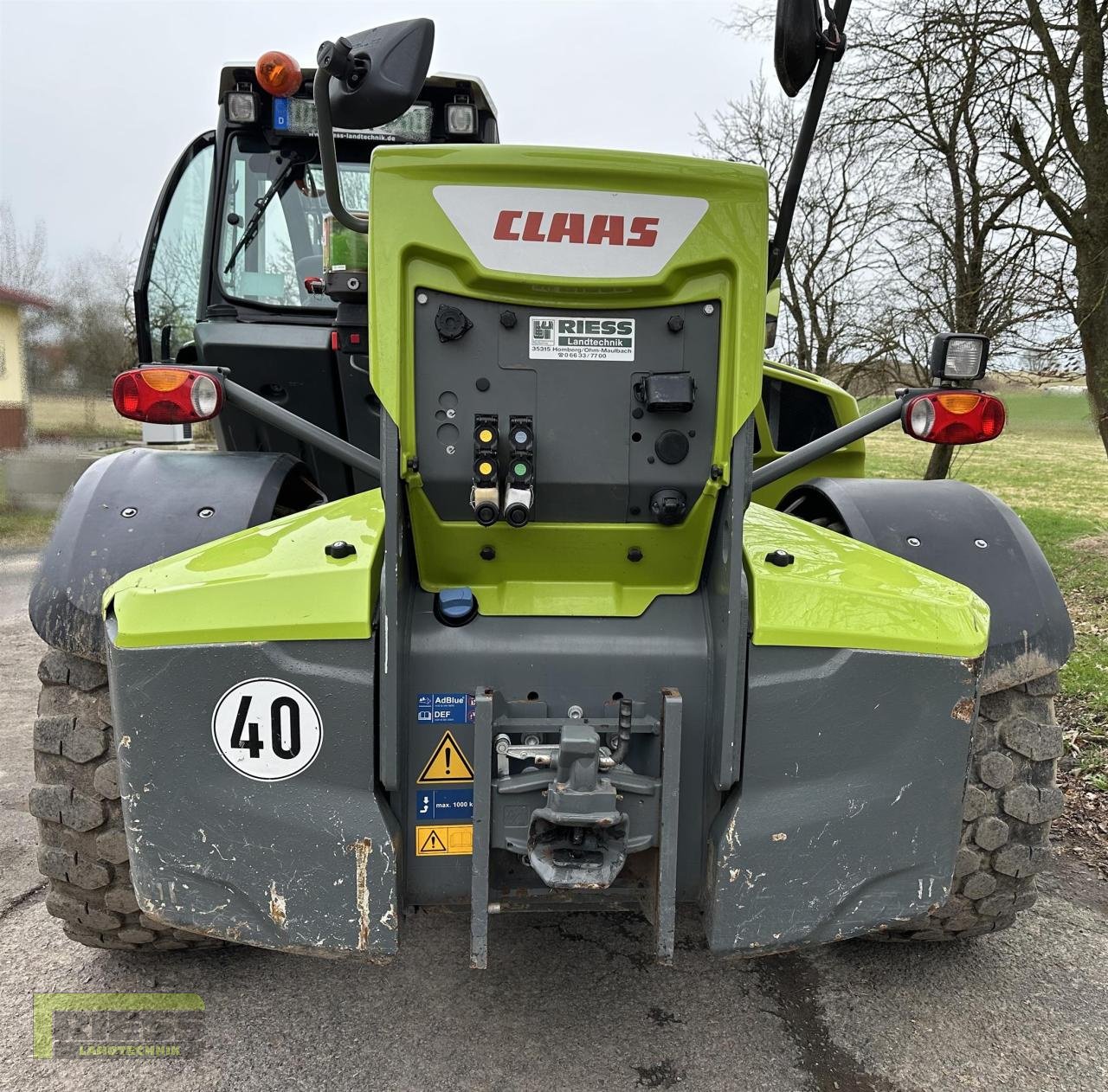 Teleskoplader van het type CLAAS SCORPION 960 VARIPOWER, Gebrauchtmaschine in Homberg (Ohm) - Maulbach (Foto 3)