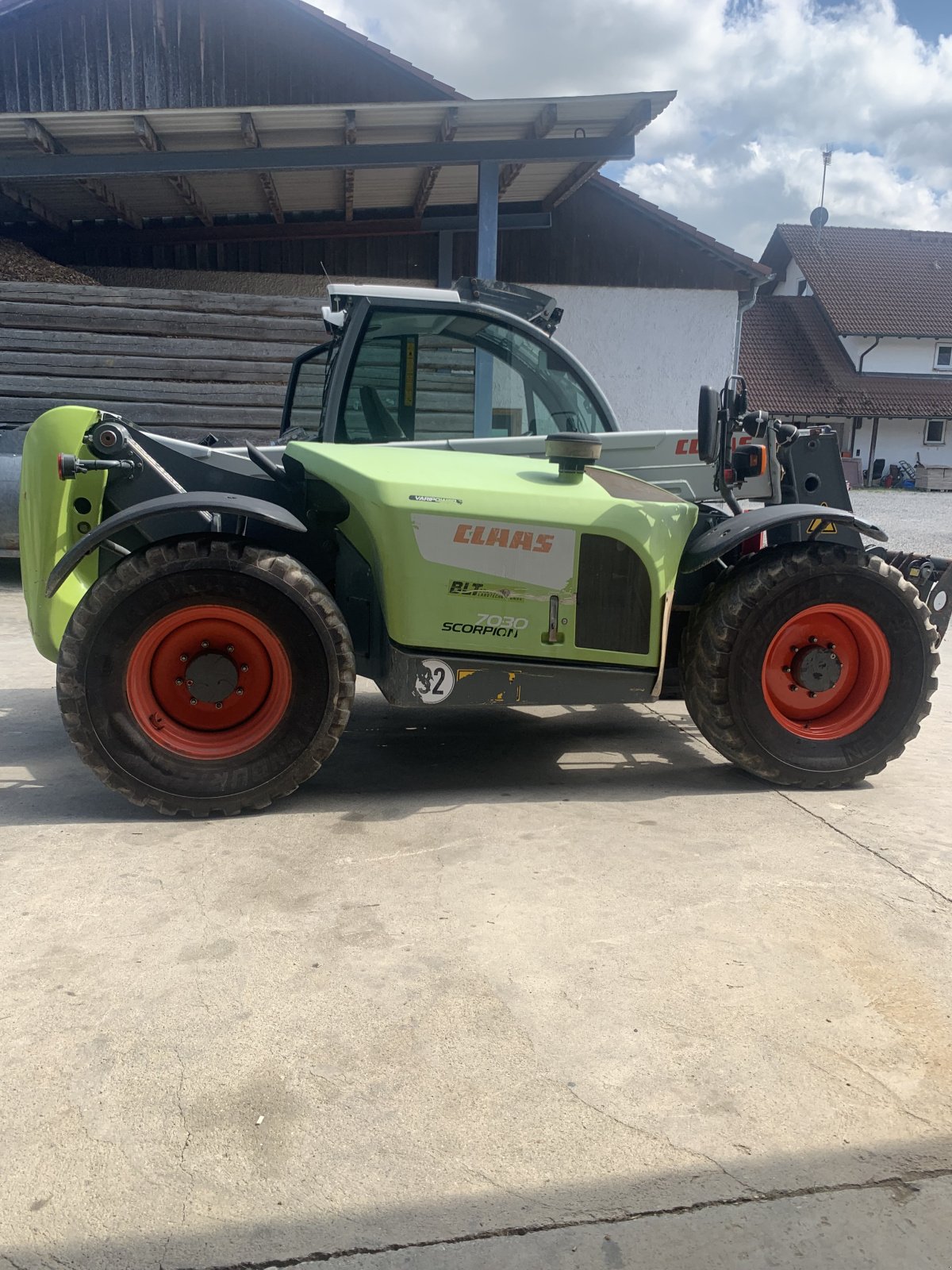 Teleskoplader от тип CLAAS Skorpion 7030, Gebrauchtmaschine в Egenburg (Снимка 4)