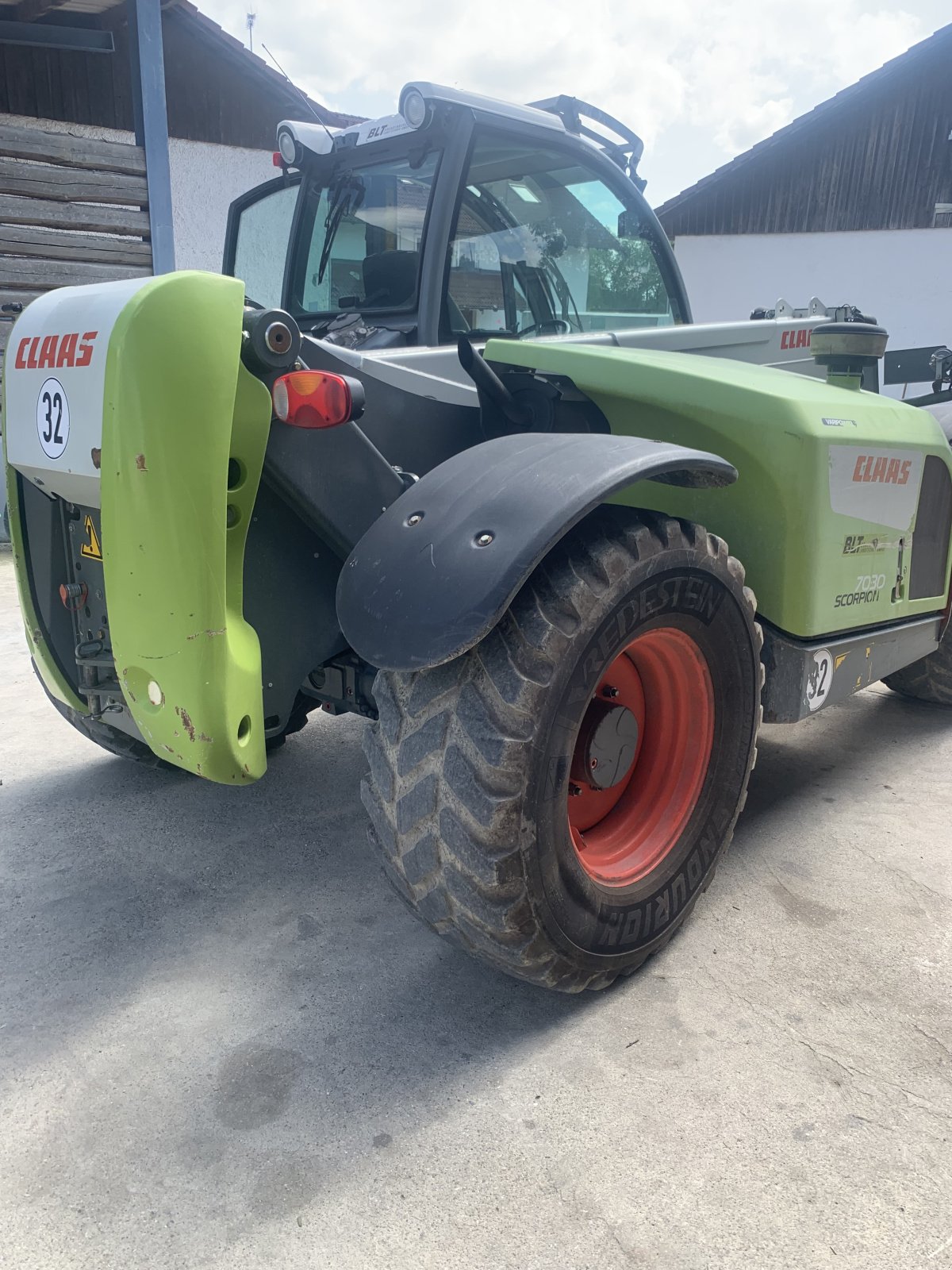 Teleskoplader des Typs CLAAS Skorpion 7030, Gebrauchtmaschine in Egenburg (Bild 5)