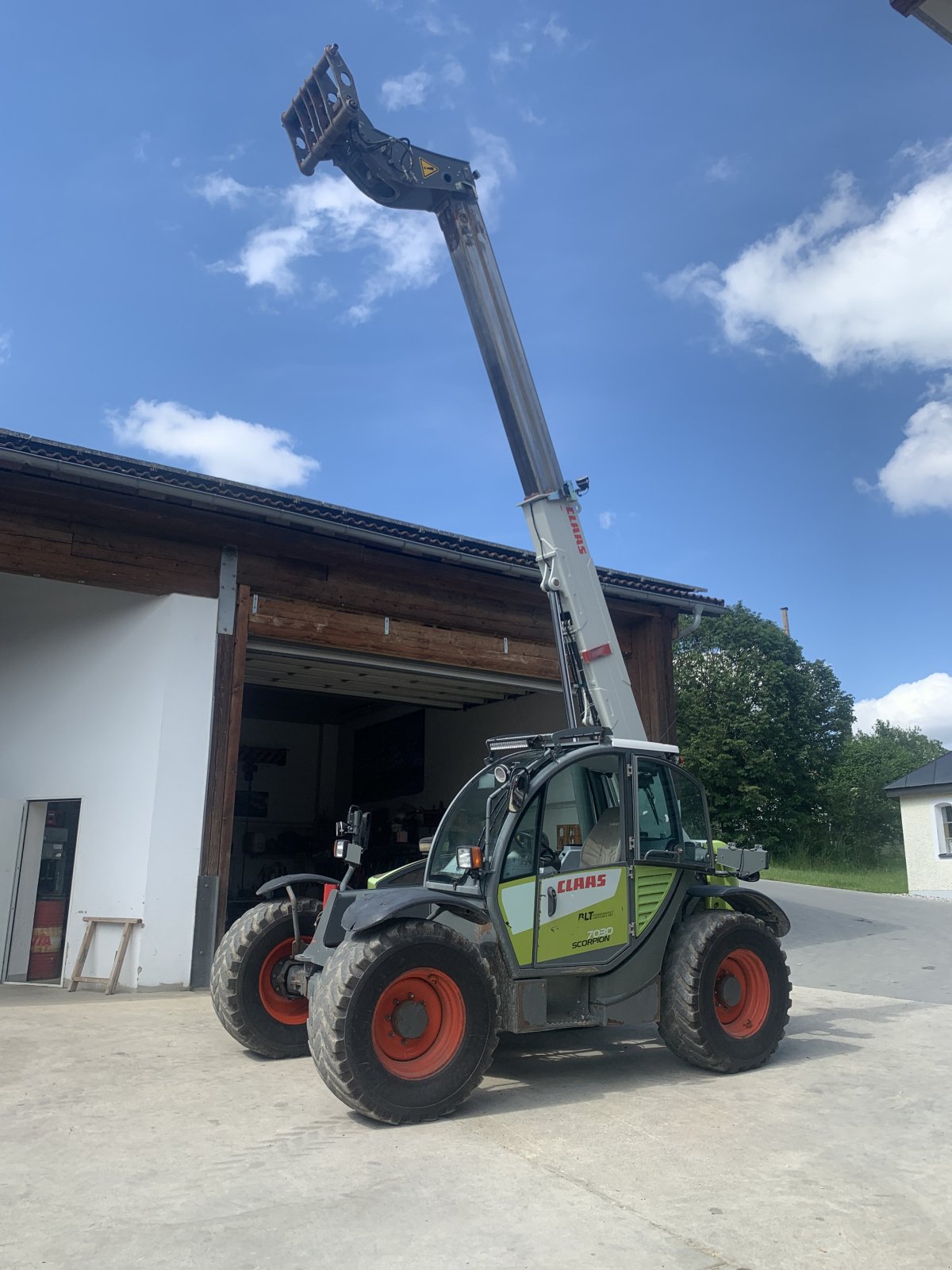 Teleskoplader del tipo CLAAS Skorpion 7030, Gebrauchtmaschine en Egenburg (Imagen 9)