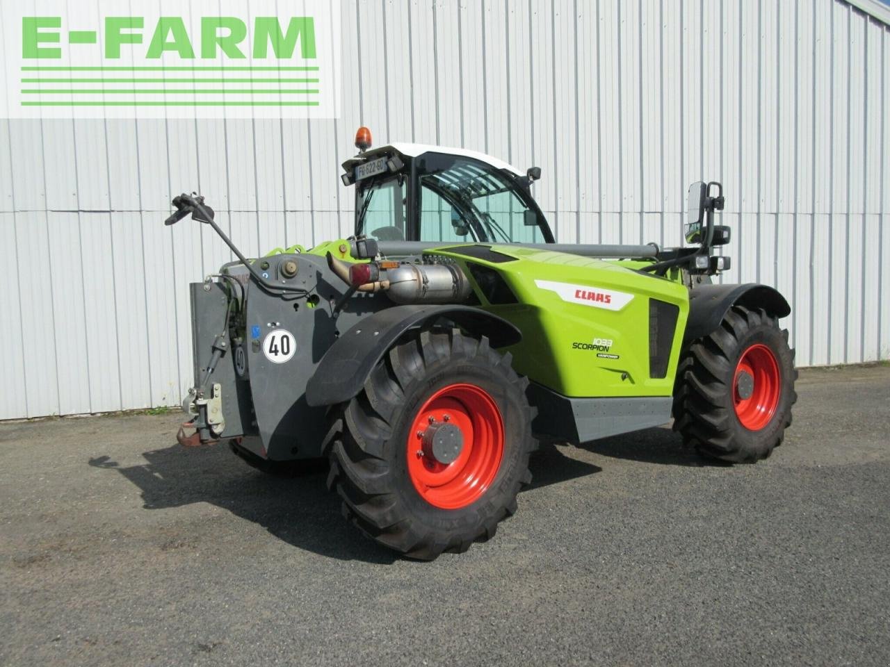 Teleskoplader типа CLAAS telescopique scorpion 1033, Gebrauchtmaschine в PLOUIGNEAU (Фотография 4)