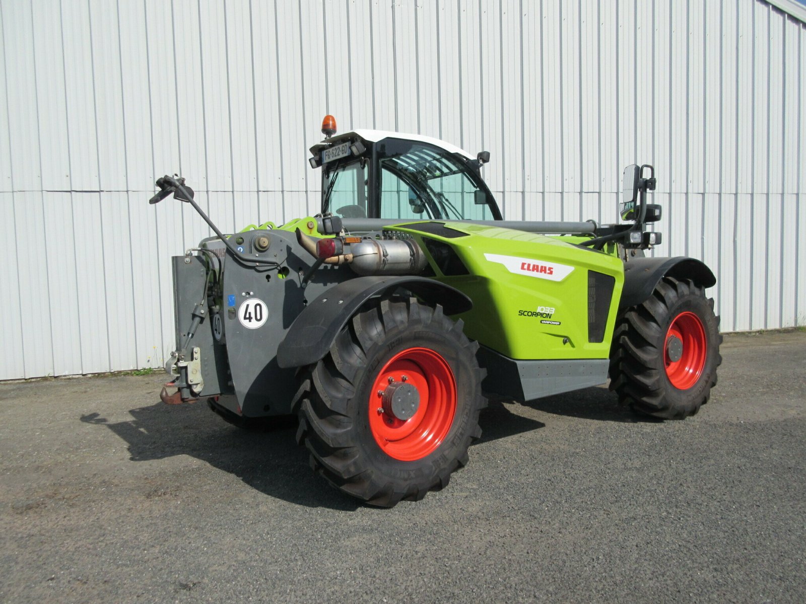 Teleskoplader del tipo CLAAS TELESCOPIQUE SCORPION 1033, Gebrauchtmaschine en PLOUIGNEAU (Imagen 4)