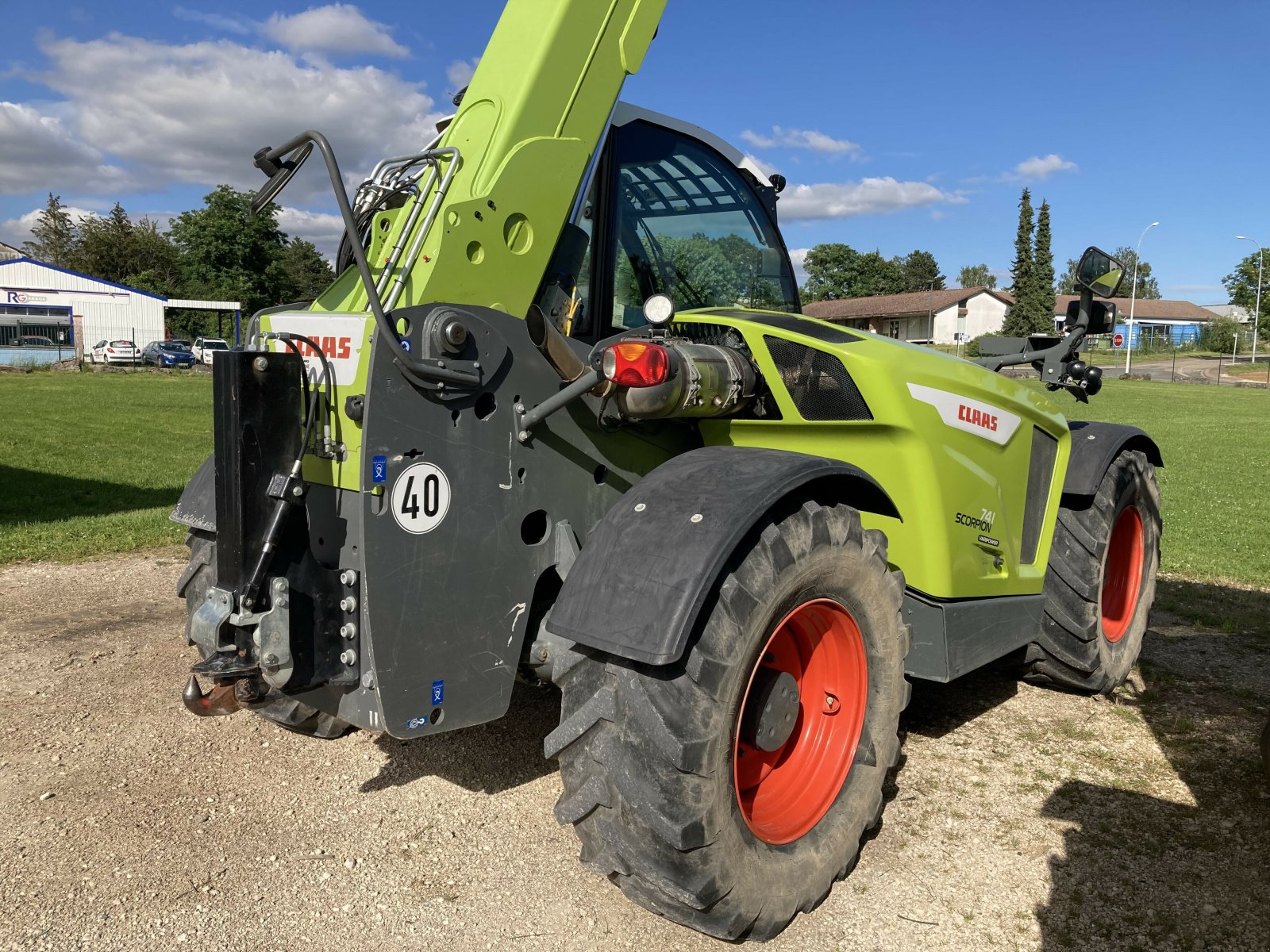 Teleskoplader a típus CLAAS TELESCOPIQUE, Gebrauchtmaschine ekkor: NOGENT (Kép 3)