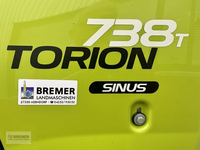 Teleskoplader za tip CLAAS Torion 738 T, Sinus, 40 km/h, Technikjahr 2024, Gebrauchtmaschine u Asendorf (Slika 14)