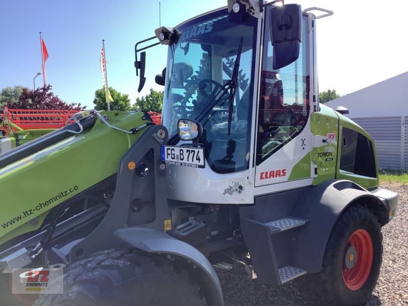 Teleskoplader tip CLAAS TORION 738 T SINUS RADLADER, Neumaschine in Hartmannsdorf (Poză 3)