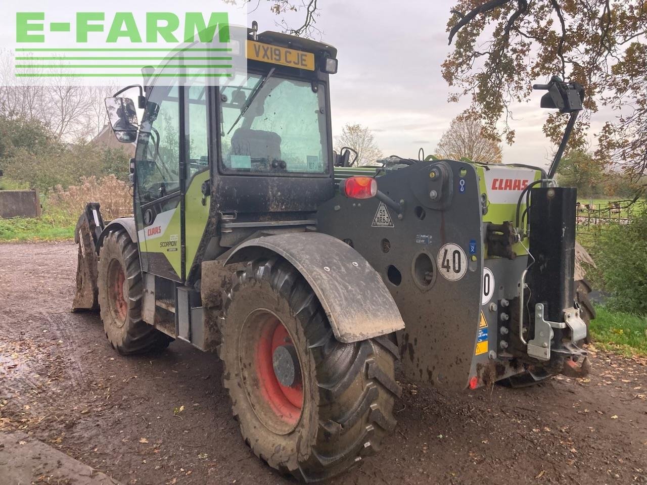 Teleskoplader typu CLAAS USED 2019 SCORPION 635, Gebrauchtmaschine w HARVINGTON, EVESHAM (Zdjęcie 9)