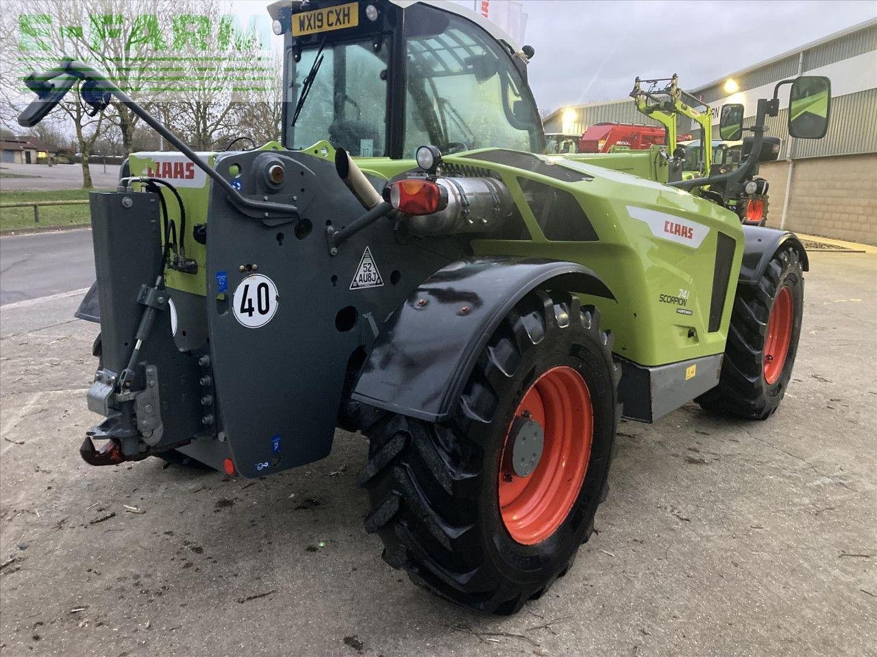 Teleskoplader van het type CLAAS USED 2019 SCORPION 741, Gebrauchtmaschine in CIRENCESTER (Foto 8)