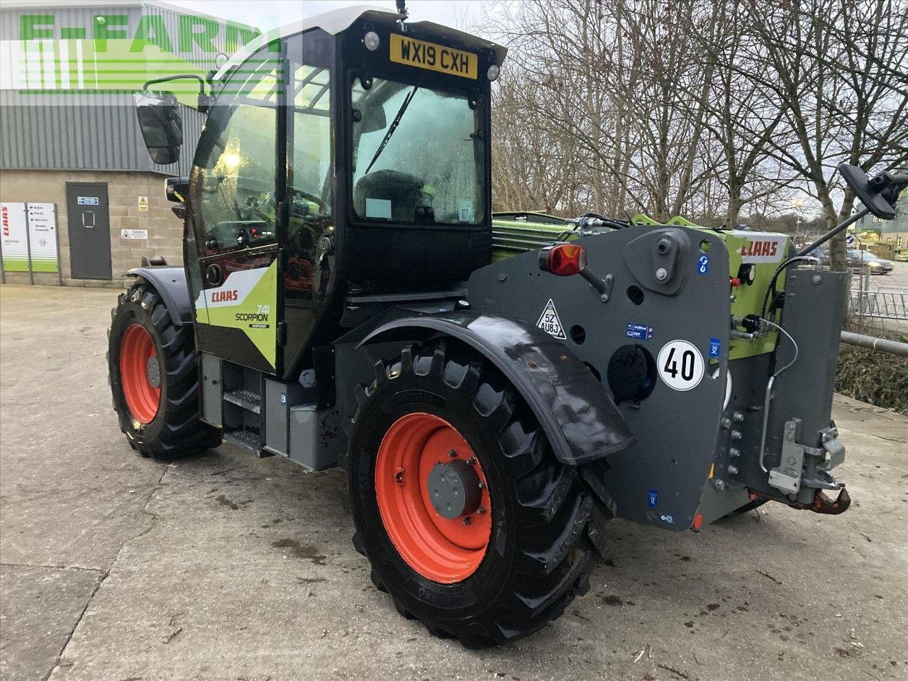 Teleskoplader van het type CLAAS USED 2019 SCORPION 741, Gebrauchtmaschine in CIRENCESTER (Foto 12)