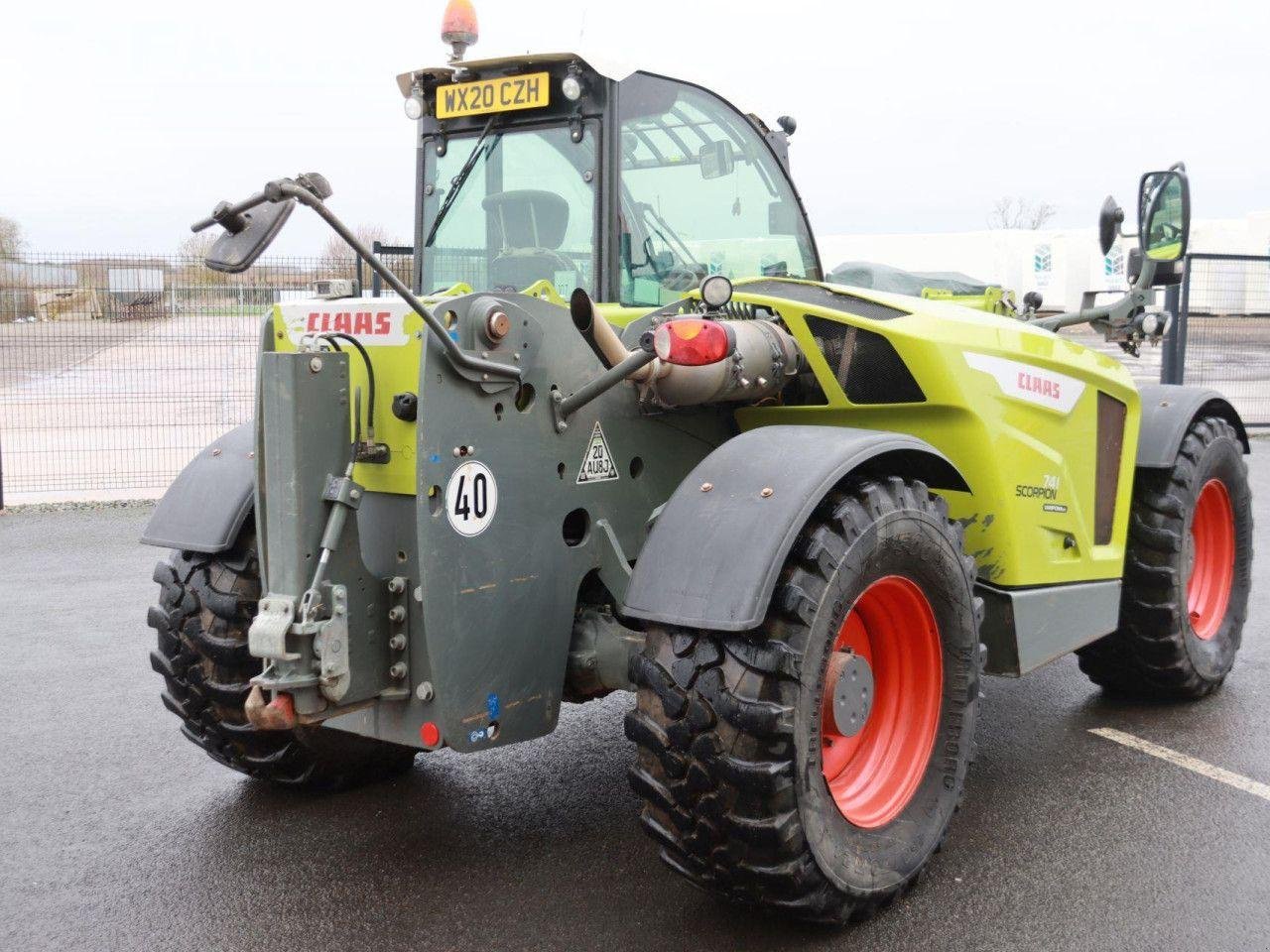 Teleskoplader του τύπου CLAAS USED 2019 SCORPION 741, Gebrauchtmaschine σε CIRENCESTER (Φωτογραφία 5)