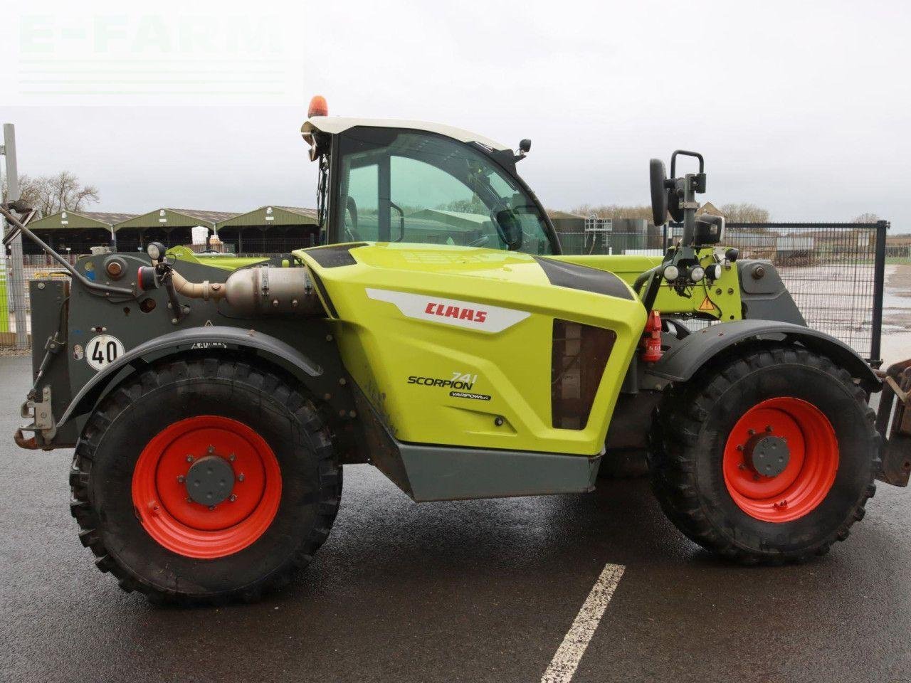 Teleskoplader типа CLAAS USED 2019 SCORPION 741, Gebrauchtmaschine в CIRENCESTER (Фотография 16)