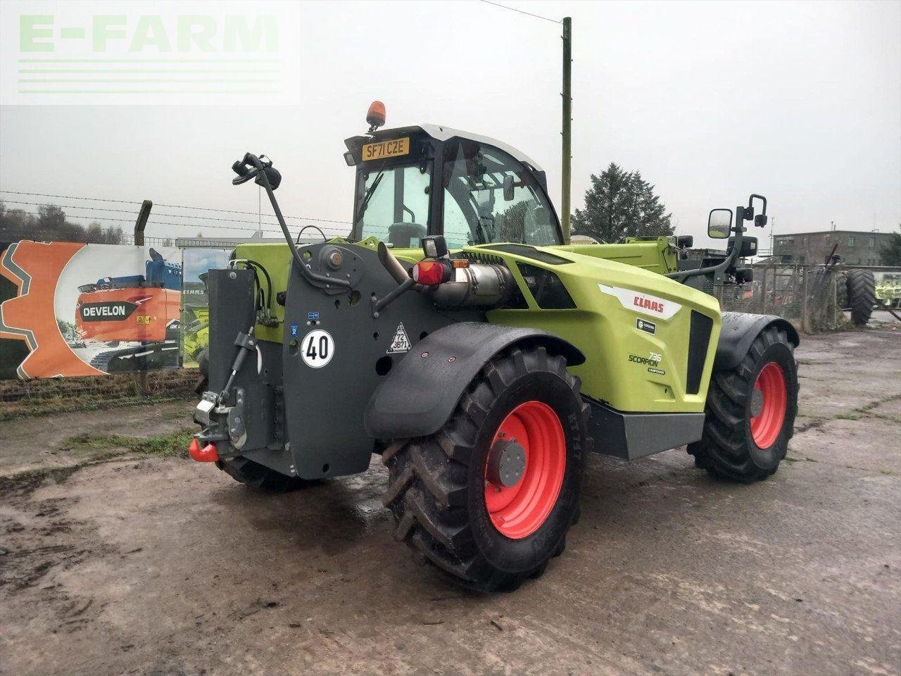 Teleskoplader typu CLAAS USED SCORPION 736V, Gebrauchtmaschine v GALSTON, GLASGOW (Obrázek 4)