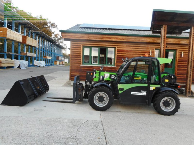 Teleskoplader van het type Deutz-Fahr 25.5 agrovector ( schaufel + gabel neu ) nur 1,8, Gebrauchtmaschine in ST. NIKOLAI/DR. (Foto 1)