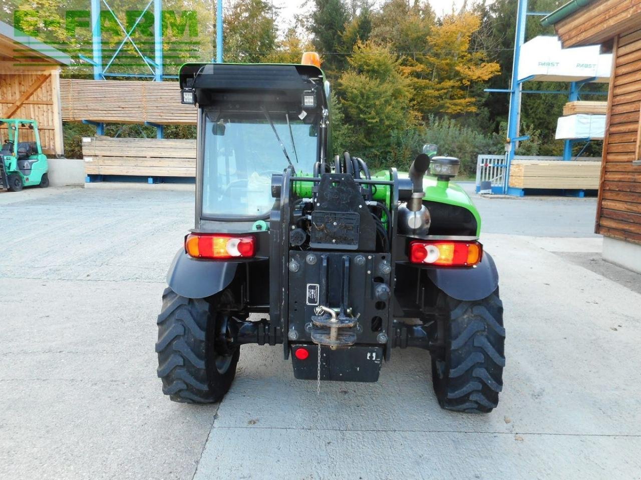 Teleskoplader tip Deutz-Fahr 25.5 agrovector ( schaufel + gabel neu ) nur 1,8, Gebrauchtmaschine in ST. NIKOLAI/DR. (Poză 3)