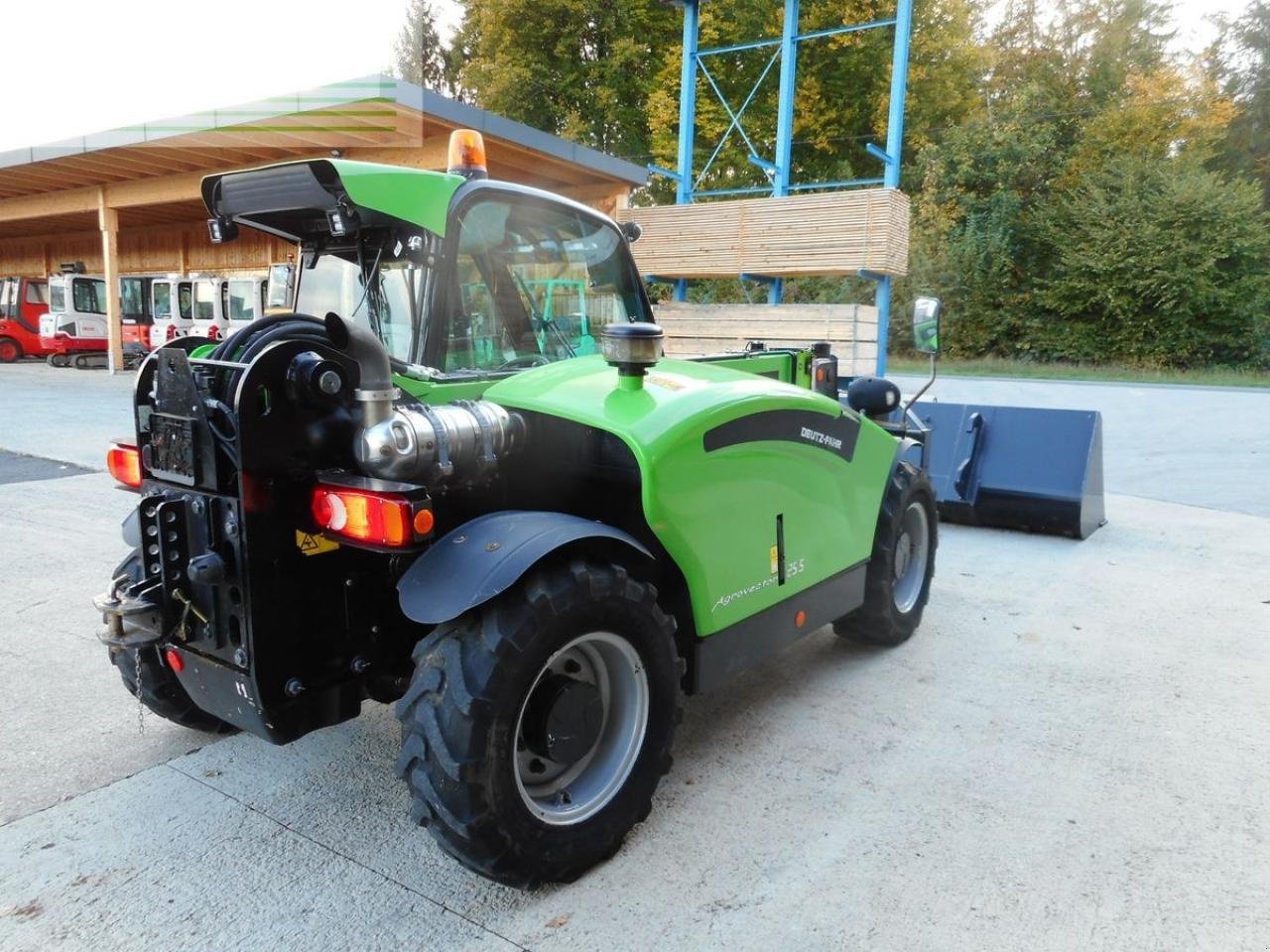 Teleskoplader van het type Deutz-Fahr 25.5 agrovector ( schaufel + gabel neu ) nur 1,8, Gebrauchtmaschine in ST. NIKOLAI/DR. (Foto 4)