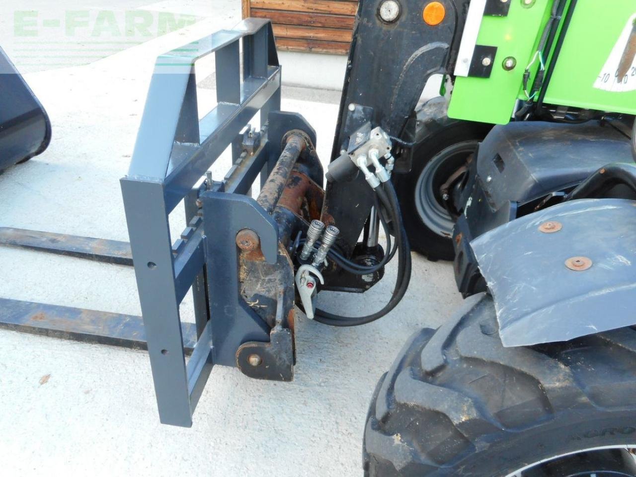 Teleskoplader tip Deutz-Fahr 25.5 agrovector ( schaufel + gabel neu ) nur 1,8, Gebrauchtmaschine in ST. NIKOLAI/DR. (Poză 12)