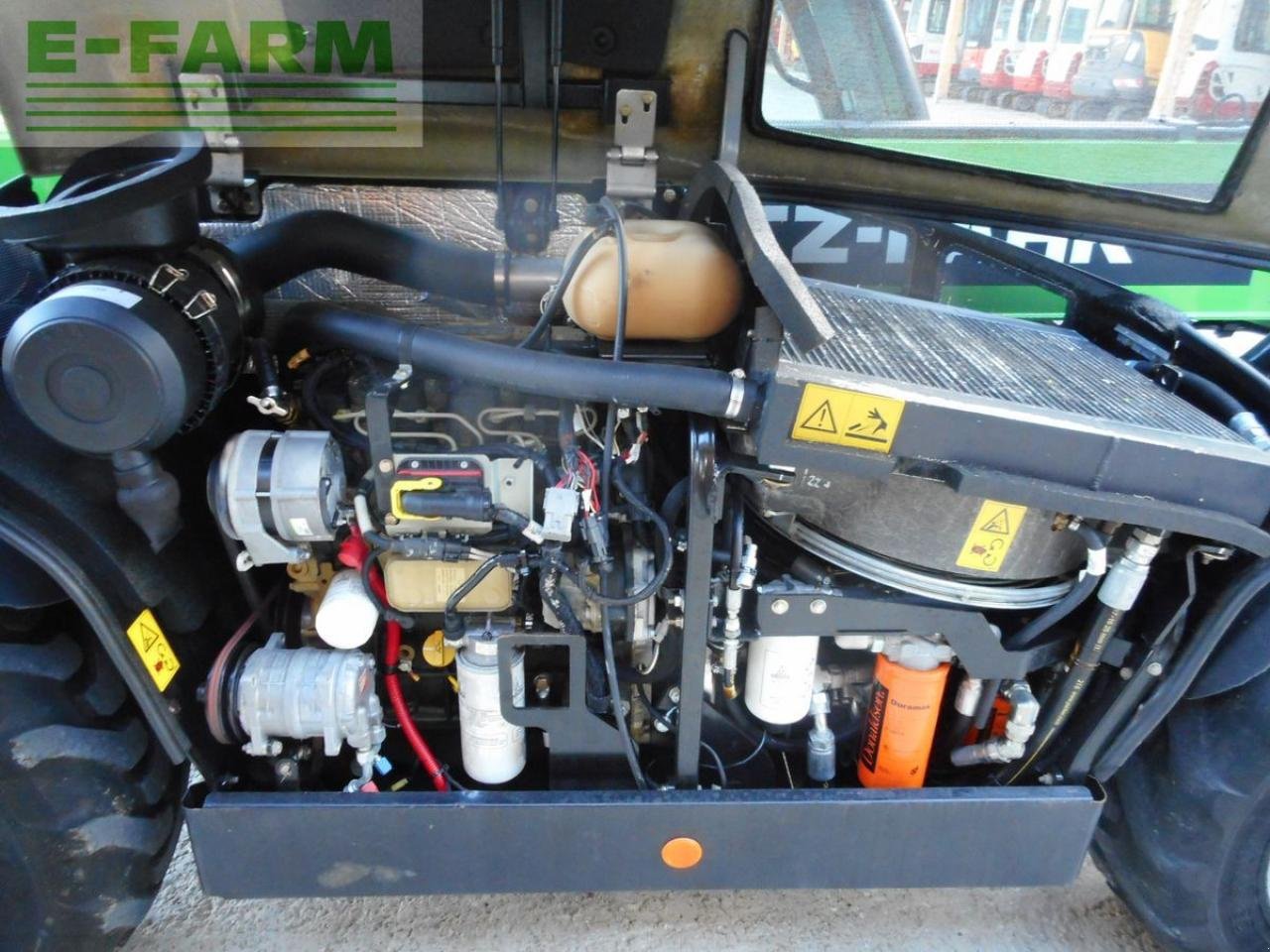 Teleskoplader van het type Deutz-Fahr 25.5 agrovector ( schaufel + gabel neu ) nur 1,8, Gebrauchtmaschine in ST. NIKOLAI/DR. (Foto 14)