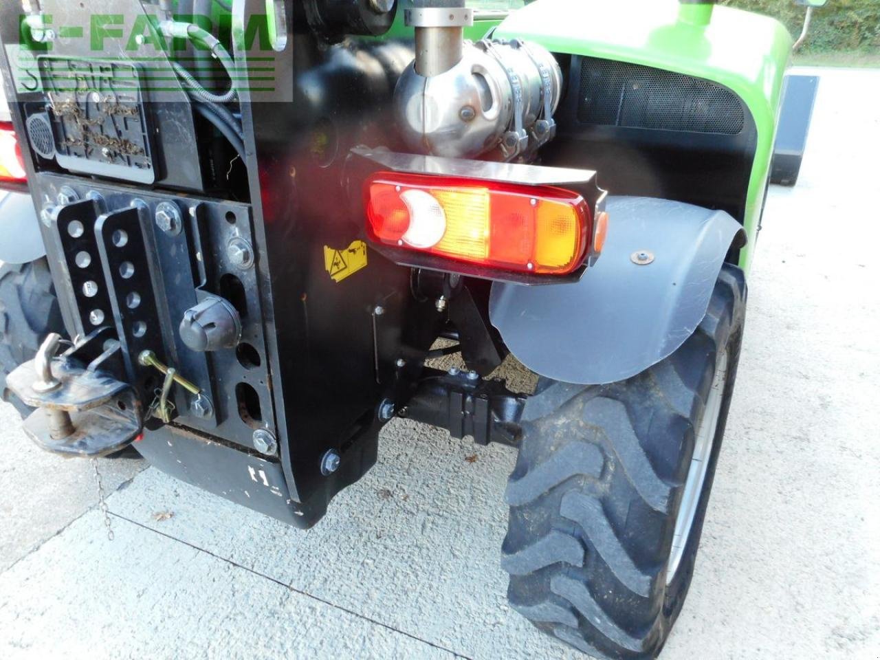 Teleskoplader du type Deutz-Fahr 25.5 agrovector ( schaufel + gabel neu ) nur 1,8, Gebrauchtmaschine en ST. NIKOLAI/DR. (Photo 15)