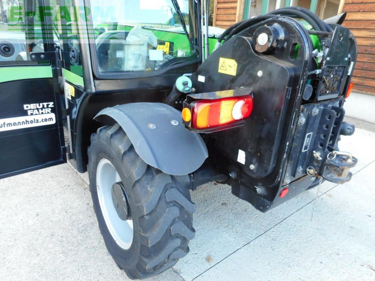 Teleskoplader van het type Deutz-Fahr 25.5 agrovector ( schaufel + gabel neu ) nur 1,8, Gebrauchtmaschine in ST. NIKOLAI/DR. (Foto 16)