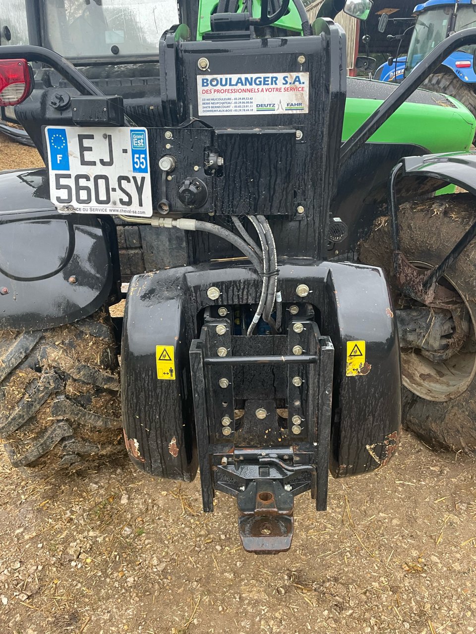 Teleskoplader tipa Deutz-Fahr AGROVECTOR 37.7, Gebrauchtmaschine u Chauvoncourt (Slika 9)