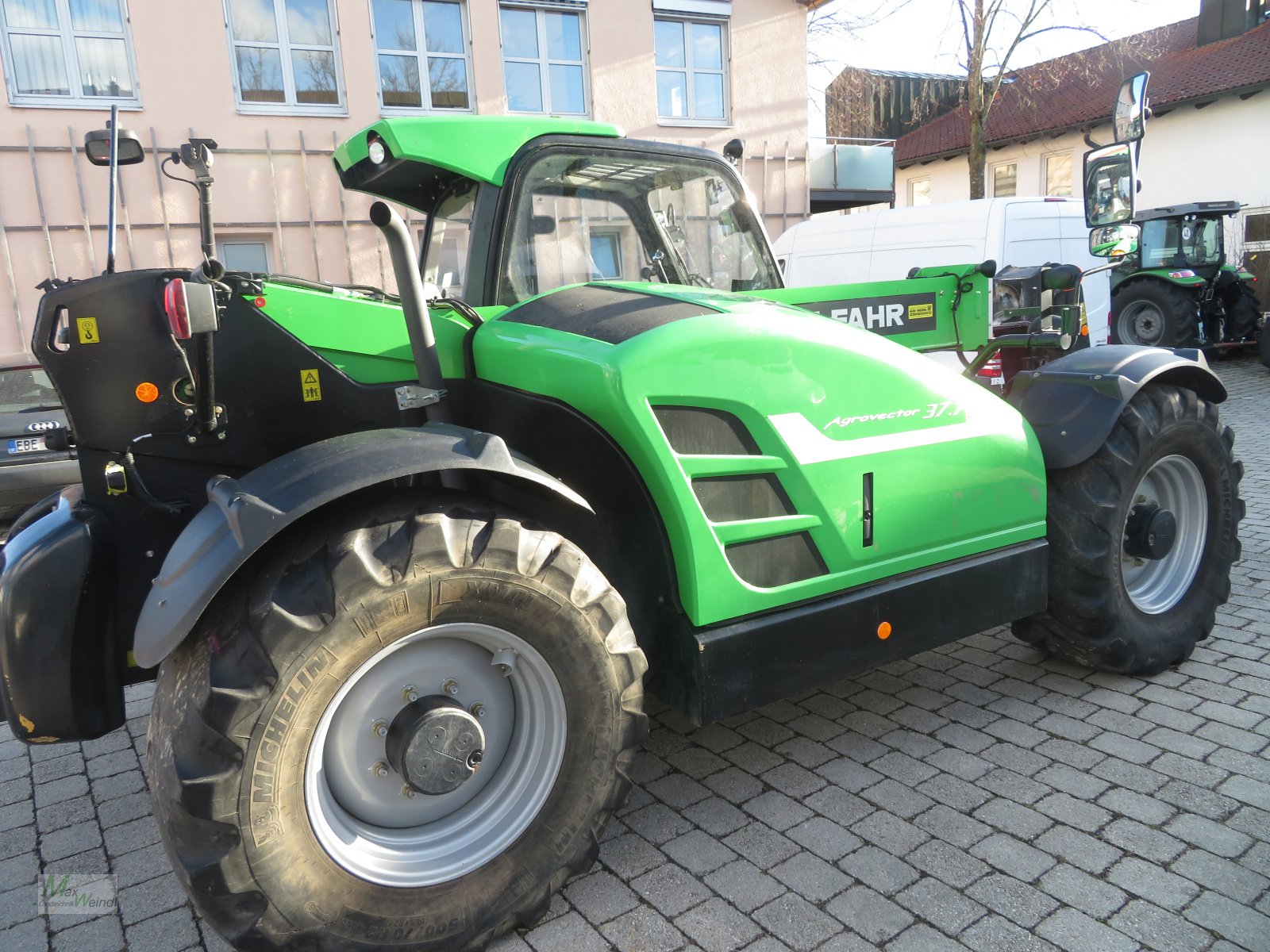 Teleskoplader des Typs Deutz-Fahr Agrovector 37.7, Gebrauchtmaschine in Markt Schwaben (Bild 4)