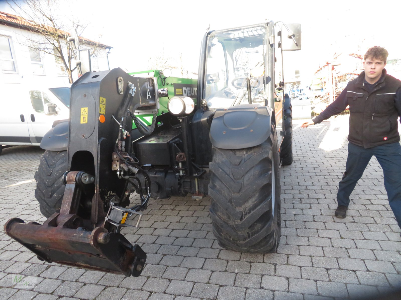 Teleskoplader tip Deutz-Fahr Agrovector 37.7, Gebrauchtmaschine in Markt Schwaben (Poză 7)