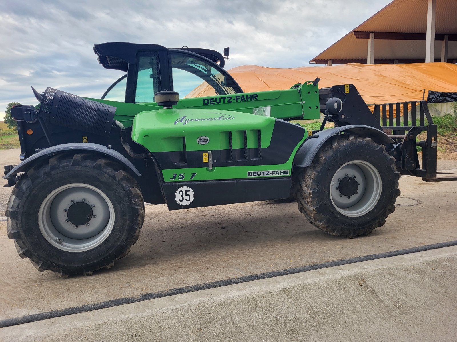 Teleskoplader of the type Deutz Agrovector 35.7, Gebrauchtmaschine in Bodenkirchen (Picture 1)