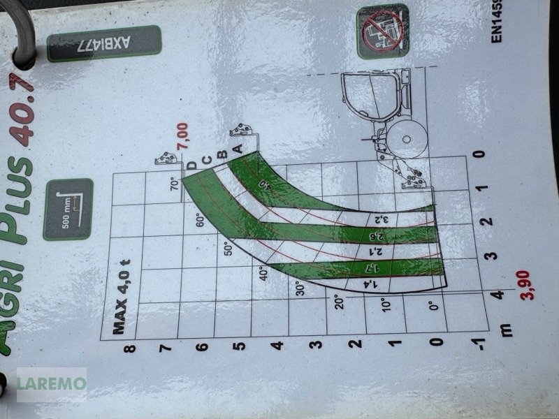 Teleskoplader типа DIECI Agri Plus 40.7 VS EVO 2, Gebrauchtmaschine в Langenwetzendorf (Фотография 14)