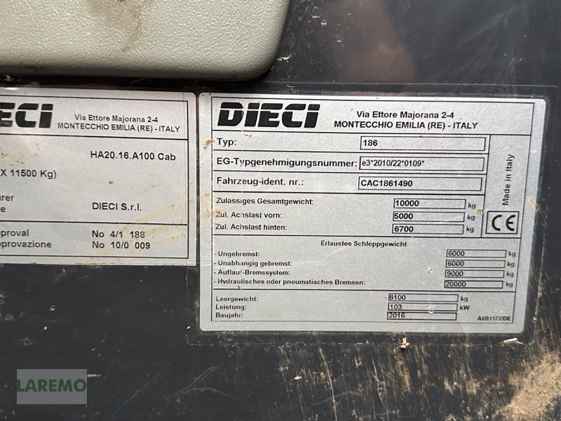 Teleskoplader Türe ait DIECI Agri Plus 40.7 VS EVO 2, Gebrauchtmaschine içinde Langenwetzendorf (resim 8)