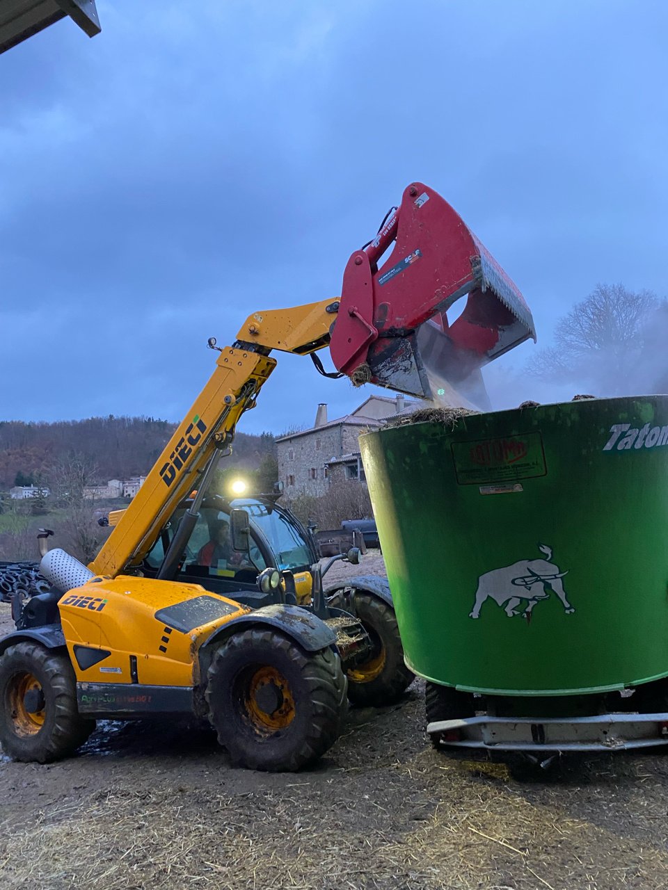 Teleskoplader van het type DIECI AGRI PLUS 40.7 VS, Gebrauchtmaschine in VERNOUX EN VIVARAIS (Foto 3)