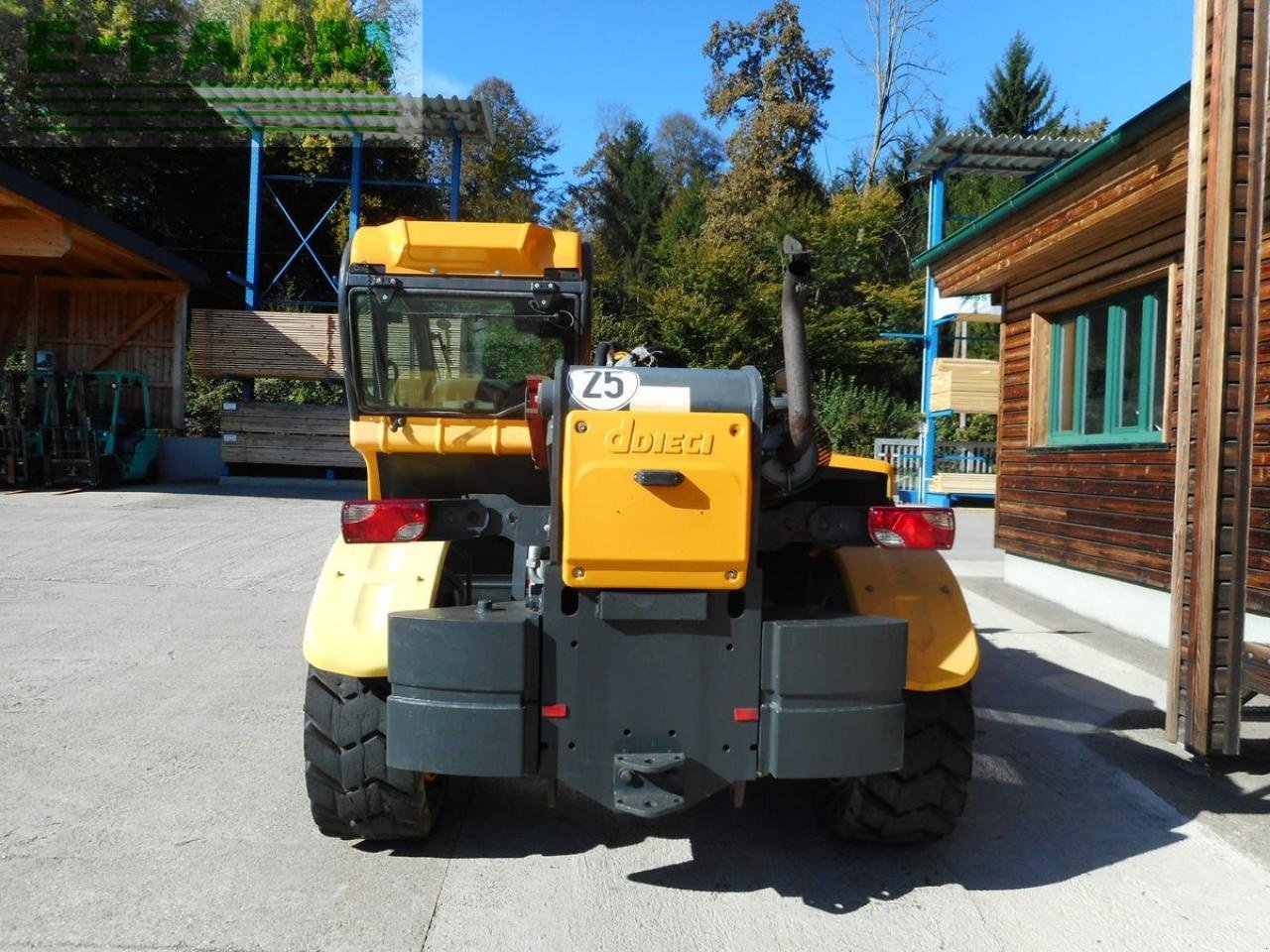 Teleskoplader van het type DIECI zeus 33.11 ( manitou schnellwechsler ), Gebrauchtmaschine in ST. NIKOLAI/DR. (Foto 3)