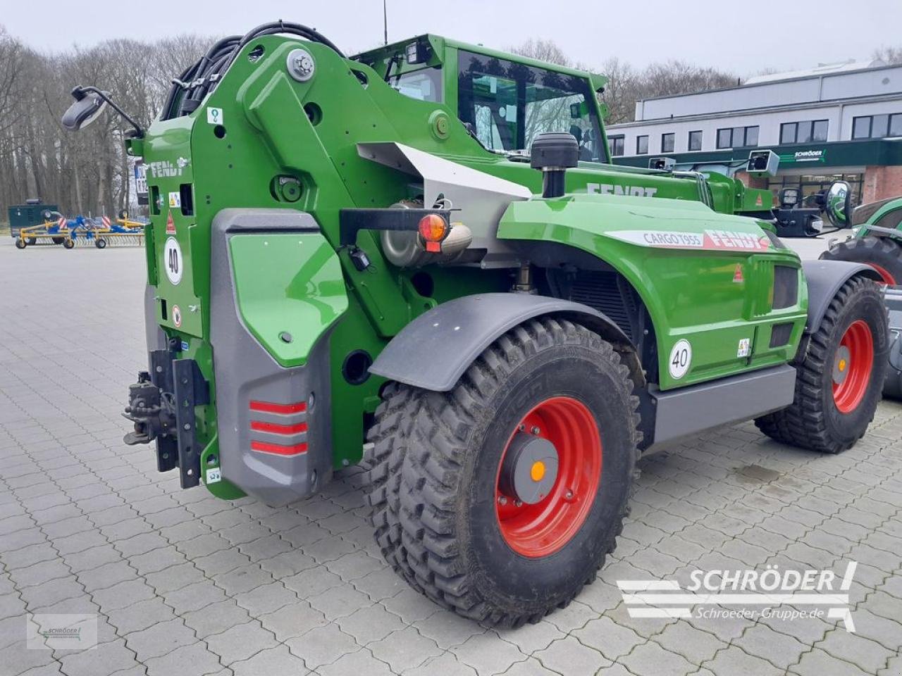 Teleskoplader del tipo Fendt CARGO T 955, Neumaschine In Hemmoor (Immagine 3)