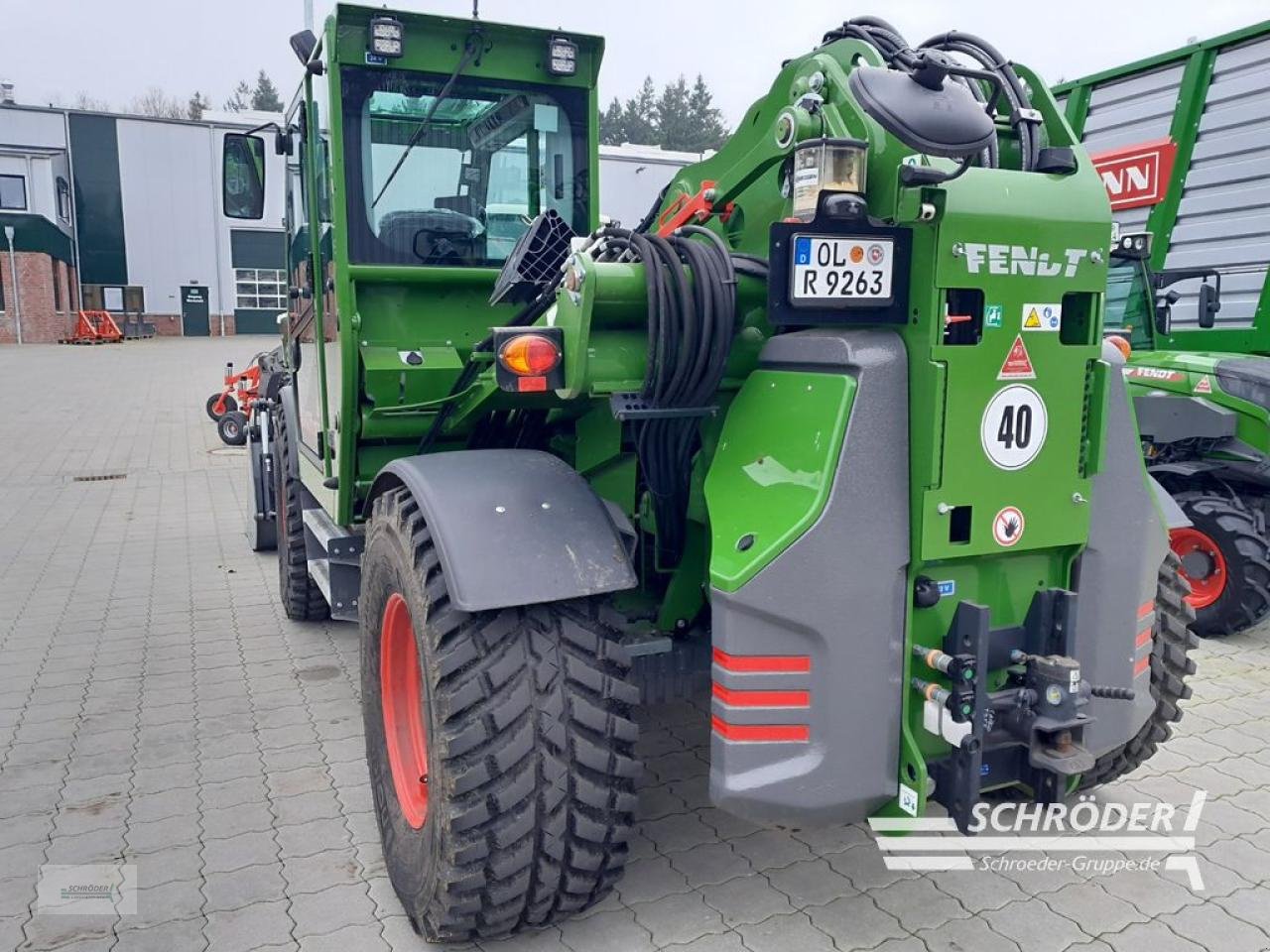 Teleskoplader del tipo Fendt CARGO T 955, Neumaschine In Westerstede (Immagine 4)