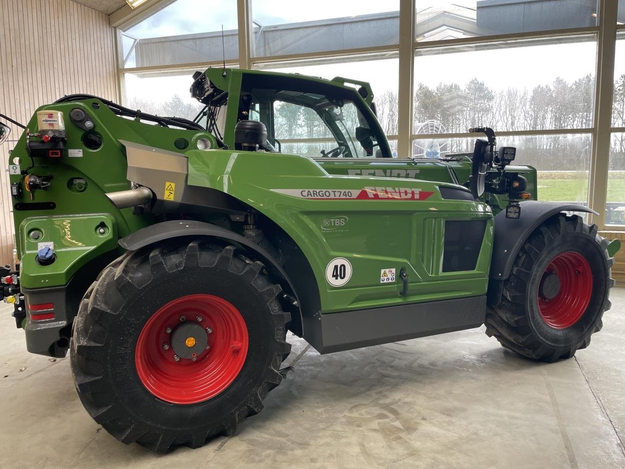 Teleskoplader Türe ait Fendt CARGO T740, Gebrauchtmaschine içinde Holstebro (resim 1)