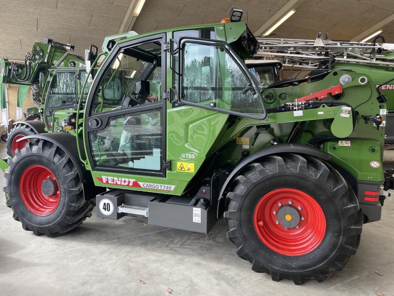 Teleskoplader of the type Fendt Cargo T740, Gebrauchtmaschine in Holstebro (Picture 3)