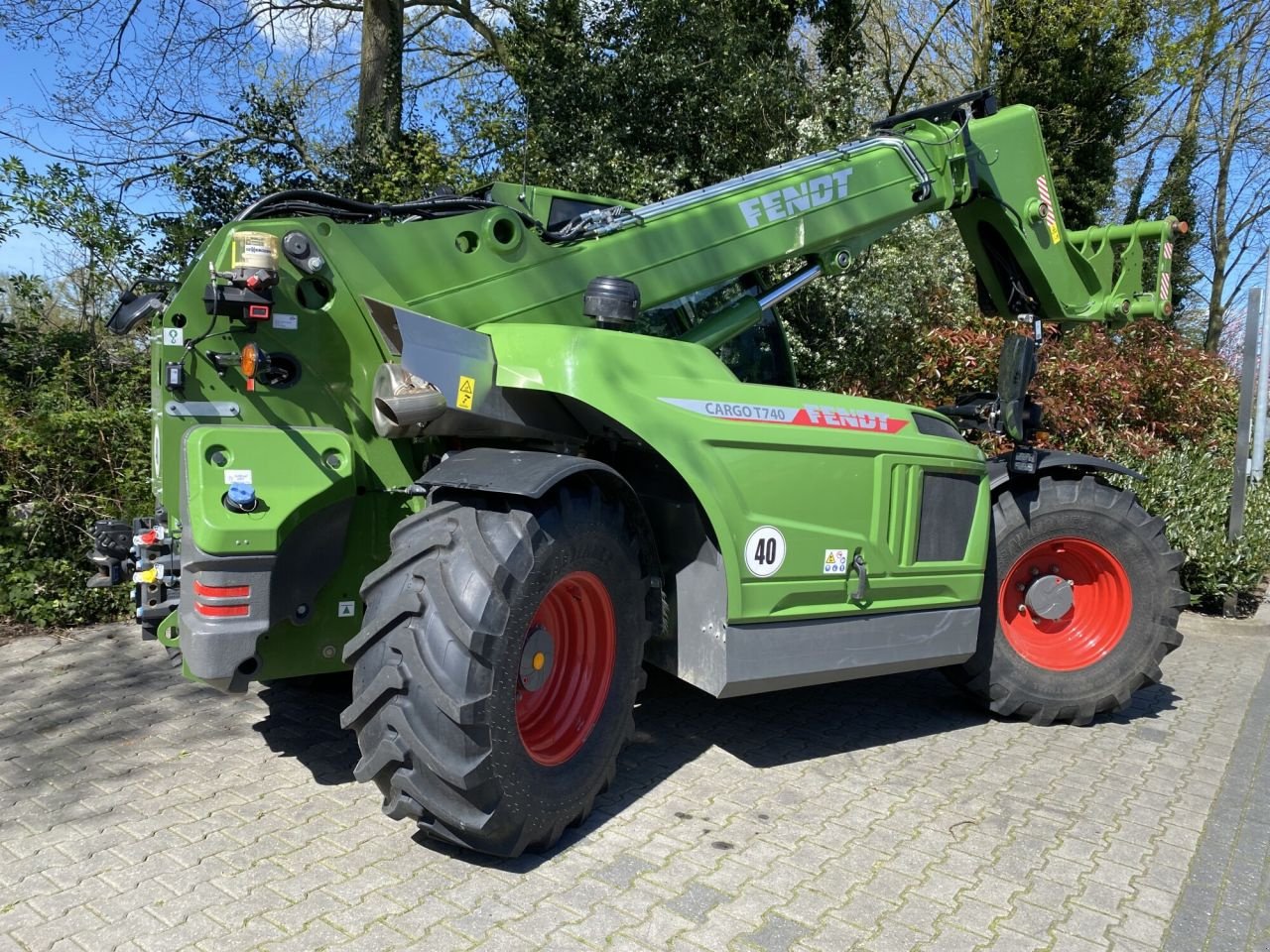 Teleskoplader des Typs Fendt Cargo T740, Gebrauchtmaschine in Achterveld (Bild 5)